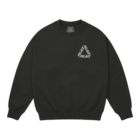 Palace OG P3 CREW BLACK - Style 2