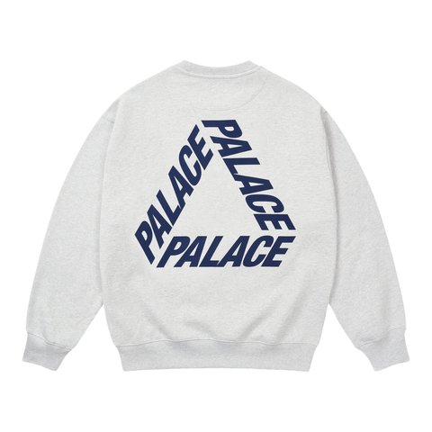 Palace OG P3 CREW GREY MARL - Style 2