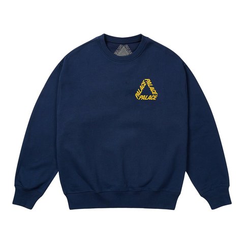 Palace OG P3 CREW NAVY - Style 2