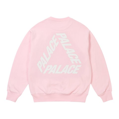 Palace OG P3 CREW SWEET PINK - Style 2