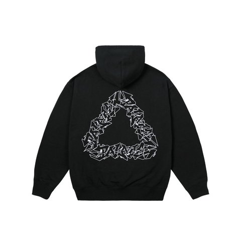 Palace P3 PIECE HOOD BLACK - Style 3