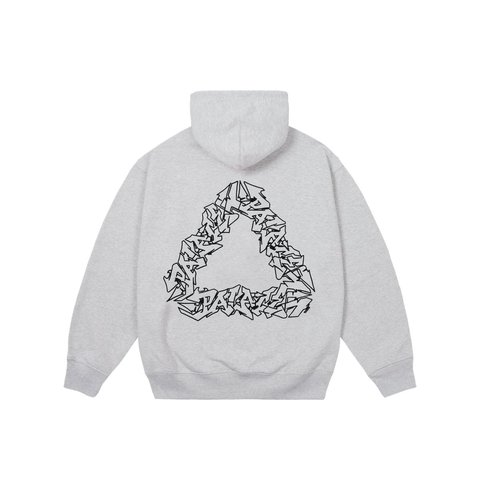 Palace P3 PIECE HOOD GREY MARL - Style 3