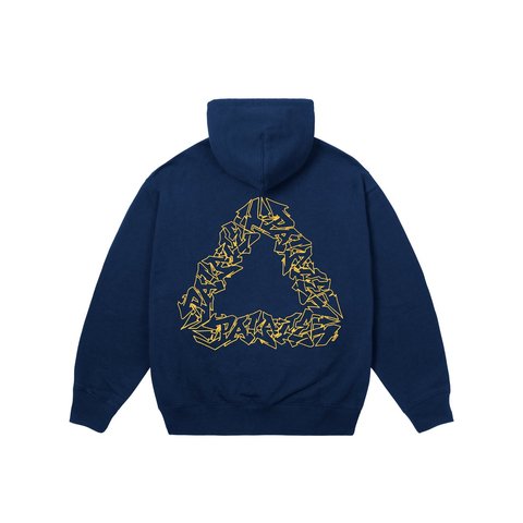 Palace P3 PIECE HOOD NAVY - Style 3