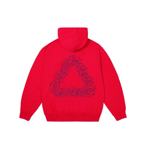 Palace P3 PIECE HOOD TRUE RED - Style 3