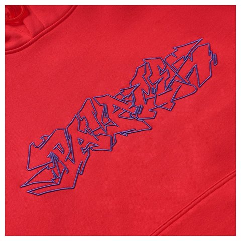 Palace P3 PIECE HOOD TRUE RED - Style 3