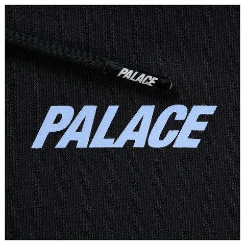 PALACE NIKE FONT SWOOSH HOOD BLACK - Palace