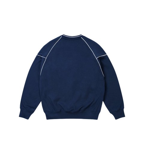 Palace PRO TEAM PIPED CREW NAVY - Style 3