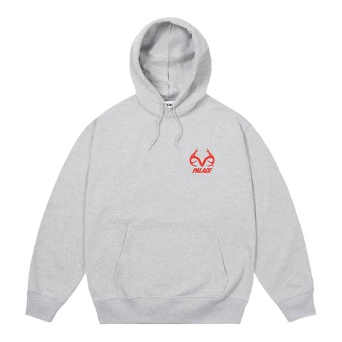 Palace REALTREE TRI-FERG HOOD GREY MARL - Style 2