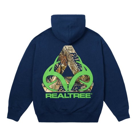 Palace REALTREE TRI-FERG HOOD NAVY - Style 2