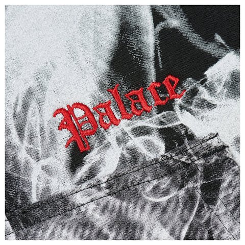 Palace SMOKED HOOD BLACK - Style 2