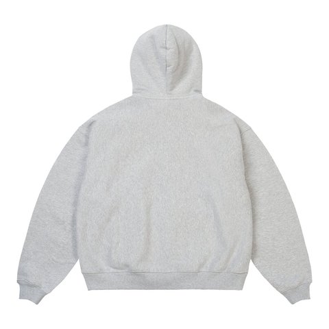 Palace UNISEX ZIP HOOD GREY MARL - Style 3