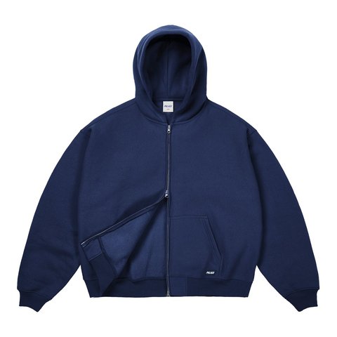 Palace UNISEX ZIP HOOD NAVY - Style 3
