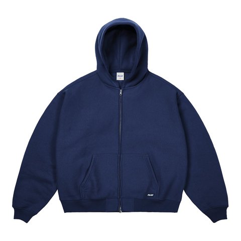 Palace UNISEX ZIP HOOD NAVY - Style 3