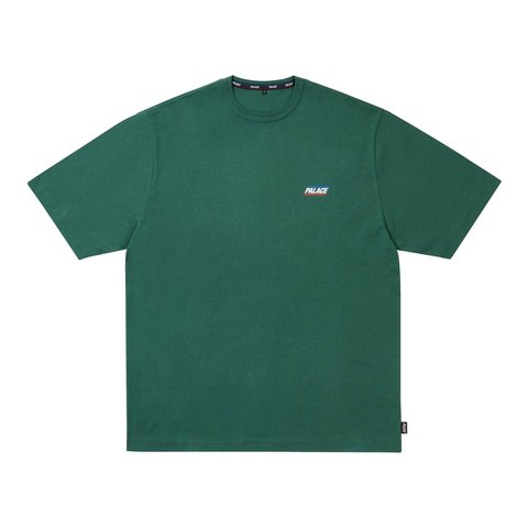 Palace BASICALLY A T-SHIRT RACEY GREEN - Style 1