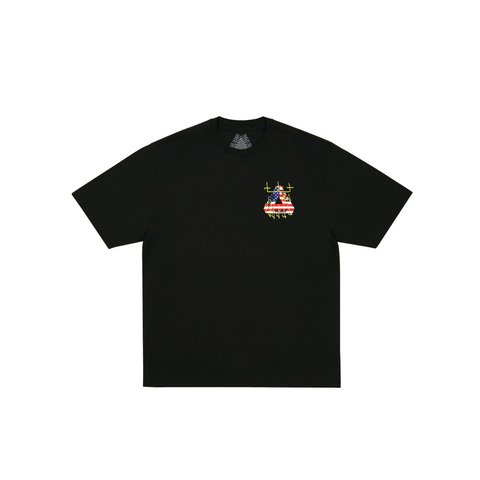 Palace KING TRI T-SHIRT BLACK - Style 2