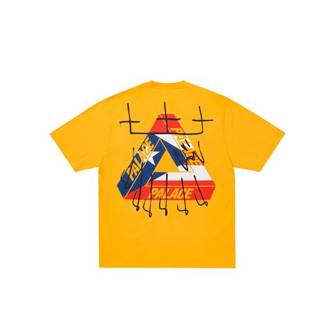 Palace KING TRI T-SHIRT SUNNY YELLOW - Style 2
