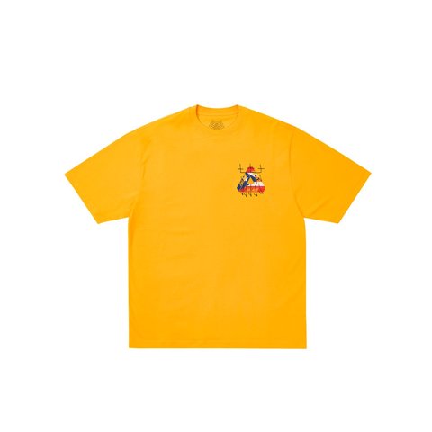 Palace KING TRI T-SHIRT SUNNY YELLOW - Style 2