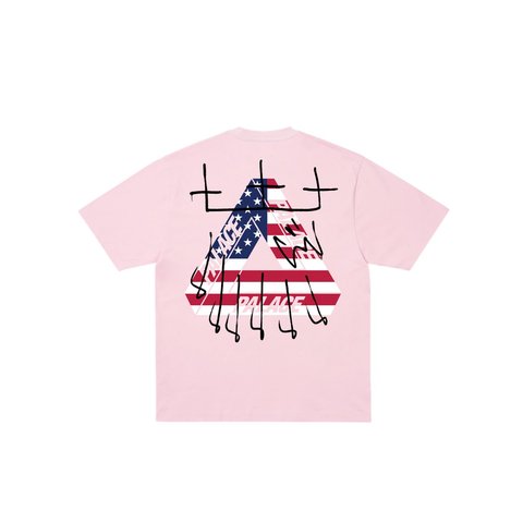 Palace KING TRI T-SHIRT SWEET PINK - Style 2