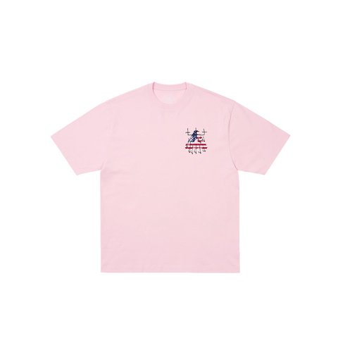 Palace KING TRI T-SHIRT SWEET PINK - Style 2