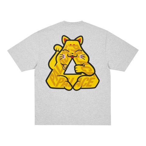 Palace LUCKY P3 T-SHIRT GREY MARL - Style 2