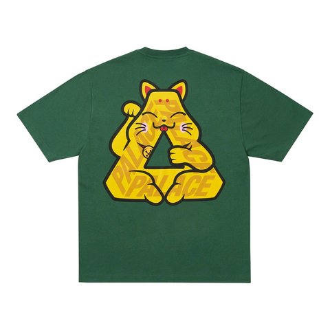 Palace LUCKY P3 T-SHIRT RACEY GREEN - Style 2