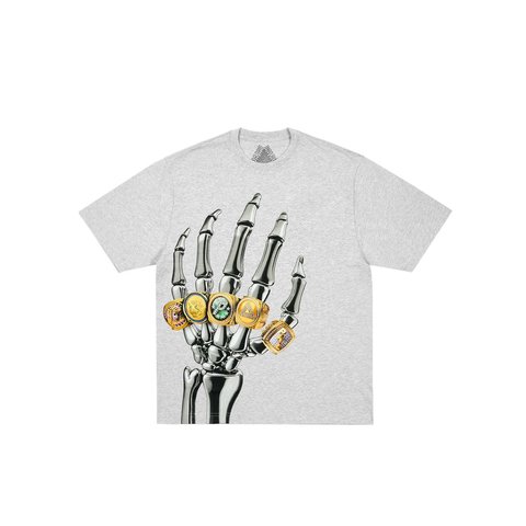 Palace MECHANICAL CHAMPION T-SHIRT GREY MARL - Style 1