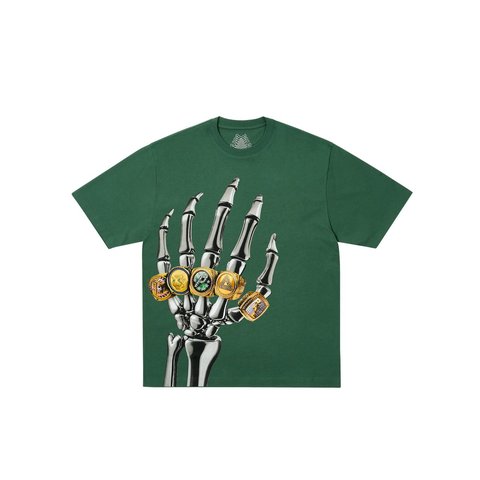 Palace MECHANICAL CHAMPION T-SHIRT RACEY GREEN - Style 1