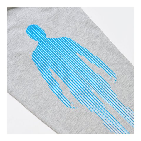 Palace METAMORPHOSIS LONGSLEEVE GREY MARL - Style 2