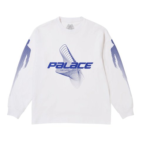 Palace METAMORPHOSIS LONGSLEEVE WHITE - Style 2