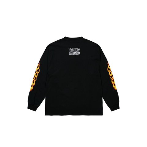 Palace PALACE WORLD INDUSTRIES LONGSLEEVE BLACK - Style 3