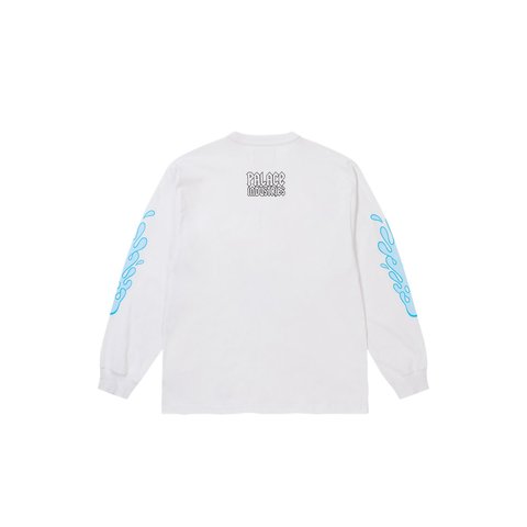 Palace PALACE WORLD INDUSTRIES LONGSLEEVE WHITE - Style 3