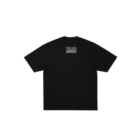 Palace PALACE WORLD INDUSTRIES T-SHIRT BLACK - Style 2