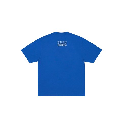 Palace PALACE WORLD INDUSTRIES T-SHIRT BLUE - Style 2