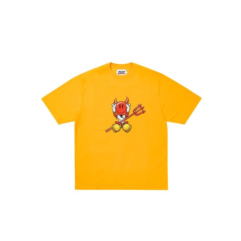 Palace PALACE WORLD INDUSTRIES T-SHIRT YELLOW - Style 2