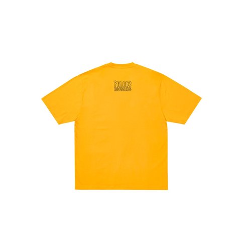 Palace PALACE WORLD INDUSTRIES T-SHIRT YELLOW - Style 2