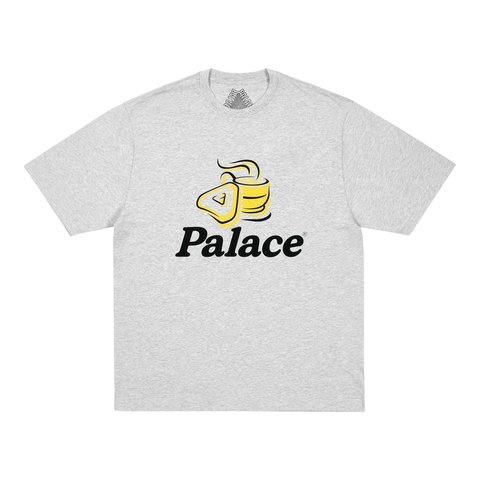 Palace PALACHINO T-SHIRT GREY MARL - Style 1