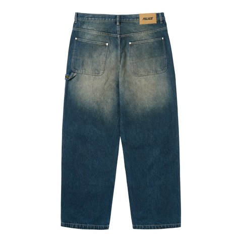 Palace CARP JEAN DARK DISTRESS WASH - Style 3