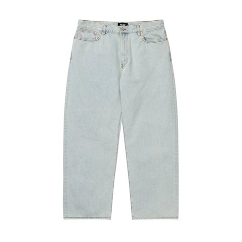 Palace LE SCRIPT P90 BAGGY JEAN LIGHT ACID WASH - Style 3