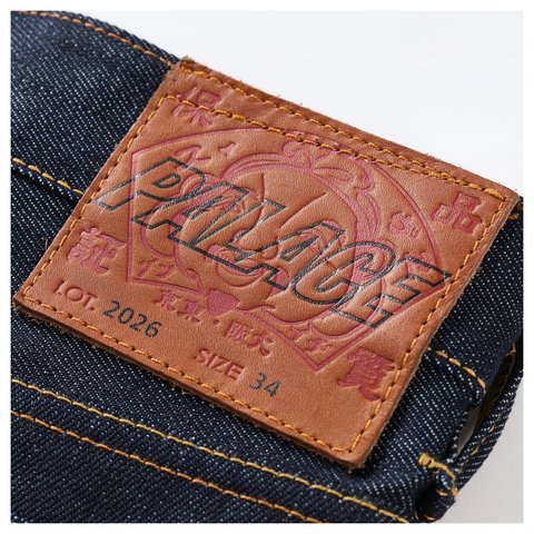 Palace PALACE EVISU P90 BAGGY JEAN INDIGO - Style 3