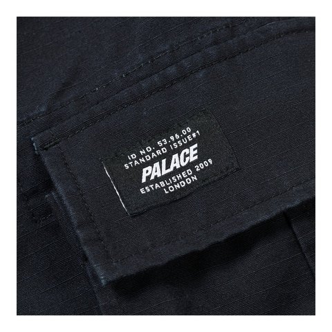 Palace RIPSTOP CARGO TROUSER BLACK - Style 3