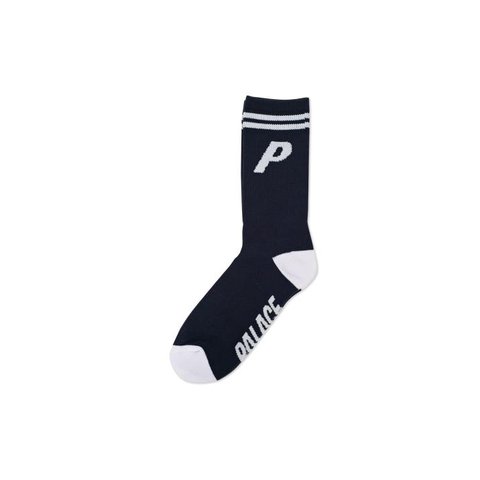 Palace P SOCK NAVY / WHITE