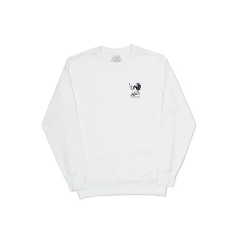 Palace CHERUB FRAME CREW WHITE