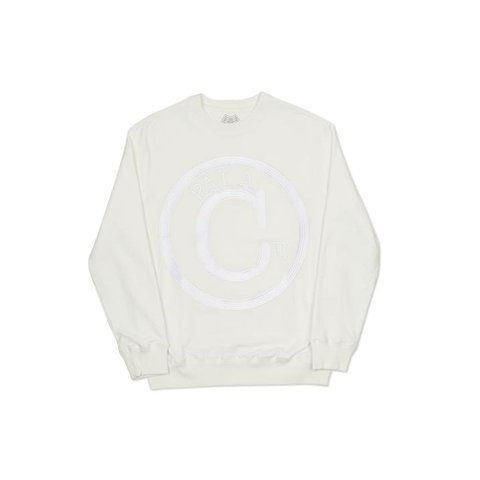 Palace COPY CREW WHITE