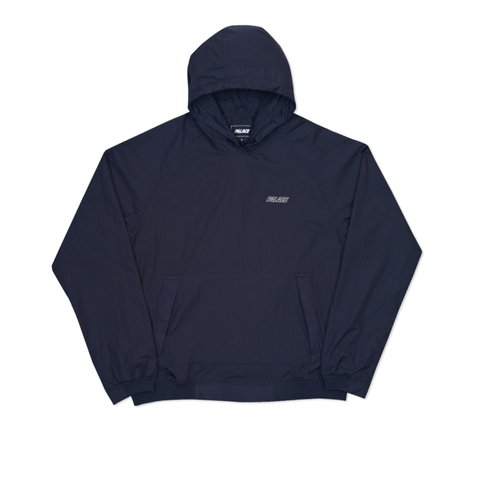 Palace HOODED OVER SHELL INDIGO / FONT - Colorway