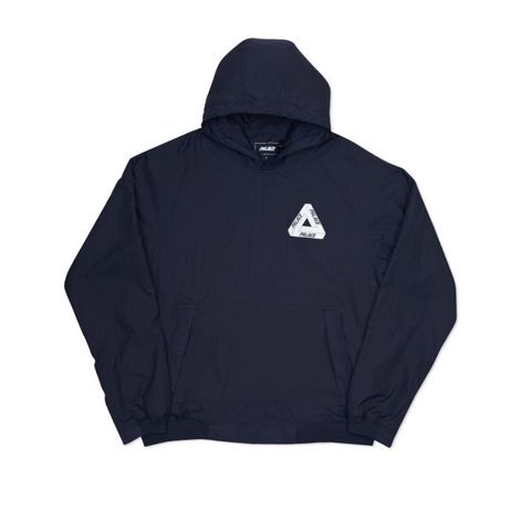 Palace HOODED OVER SHELL INDIGO / TRI-FERG