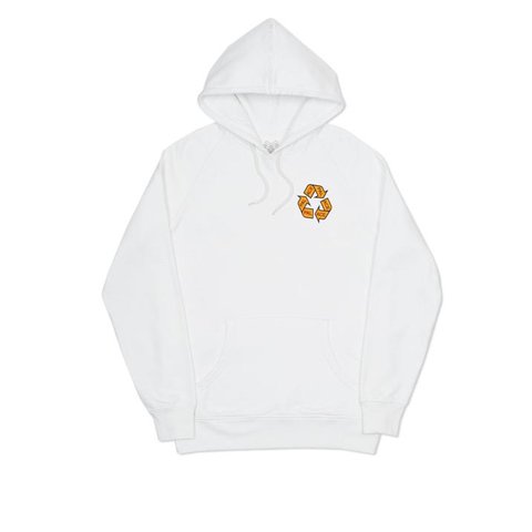 Palace P-CYCLE HOOD WHITE