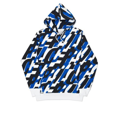 Palace REPEAT AFTER ME HOOD WHITE / BLACK / BLUE