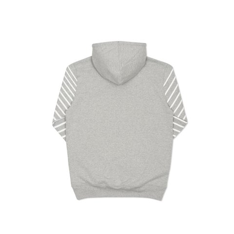 Palace STRIPER HOOD GREY MARL - Colorway
