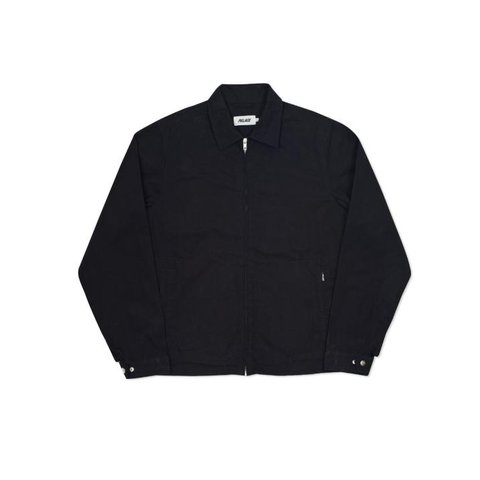 Palace WORK JACKET OVERDYE JET BLACK