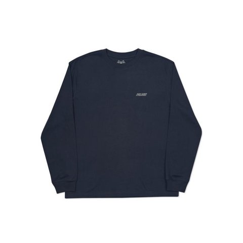 Palace LOW KEY L/S T-SHIRT NAVY